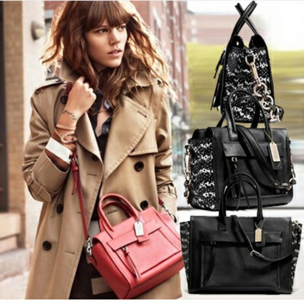 Coach top handle / crossbody bag